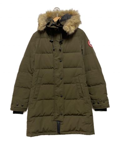 中古古着通販CANADA GOOSE カナダグース MACKENZIE PARKA カーキ サイズ Sブランド古着通販 トレファ