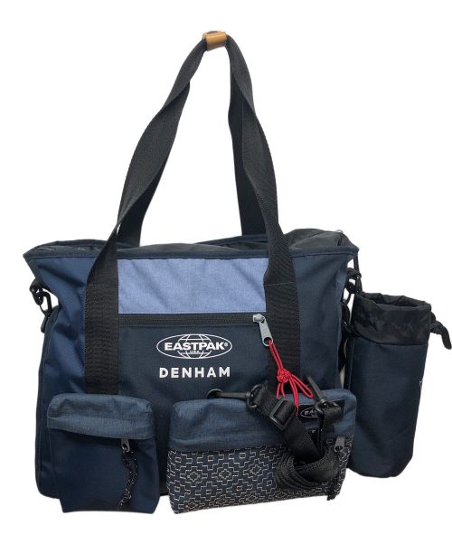 Denham（デンハム）Denham (デンハム) EASTPAK (イーストパック) 2WAYショルダーバッグ ネイビーの古着・服飾アイテム