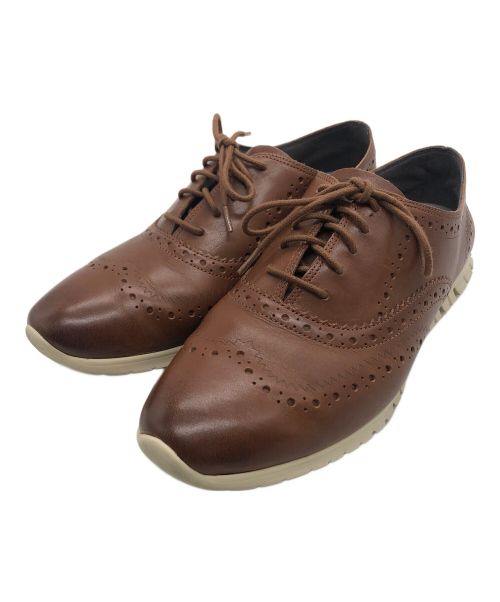 COLE HAAN（コールハーン）COLE HAAN (コールハーン) レザーシューズ ブラウン サイズ:26.5cmの古着・服飾アイテム