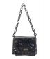 mame kurogouchi (マメクロゴウチ) Vinyl Chloride Long Chain Bag ブラック：25000円