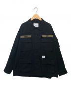 WTAPSダブルタップス）の古着「JUNGLE LS SHIRT」｜ブラック