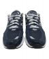 NEW BALANCE (ニューバランス) スニーカー グレー×ネイビー サイズ:26cm：18000円