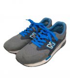 NEW BALANCEニューバランス）の古着「スニーカー NEW BALANCE CM1600NG」｜グレー×ブルー