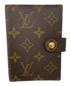 LOUIS VUITTONルイ ヴィトン）の古着「LOUIS VUITTON 手帳カバー」｜ブラウン