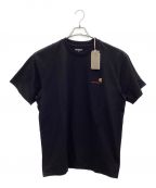 CarHarttカーハート）の古着「S/S AMERICAN SCRIPT T-SHIRT（ショートスリーブアメリカンスクリプトTシャツ）」｜ブラック