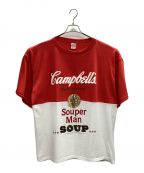 Campbellキャンベル）の古着「Campbell's SOUP Tシャツ 88年」｜レッド