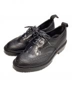 Tricker's×D-VECトリッカーズ×ディーベック）の古着「TWO TONE DERBY BROGUE」｜ブラック