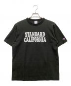 Champion T1011×STANDARD CALIFORNIAチャンピオン ティーテンイレブン×スタンダードカリフォルニア）の古着「半袖Tシャツ」｜ダークグレー