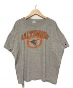 Championチャンピオン）の古着「80's BALTIMOREプリントクルーネックTシャツ」｜グレー