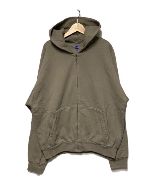 GAP（ギャップ）GAP (ギャップ) YEEZY (イージー) オーバーサイズジップパーカー グレー サイズ:XLの古着・服飾アイテム