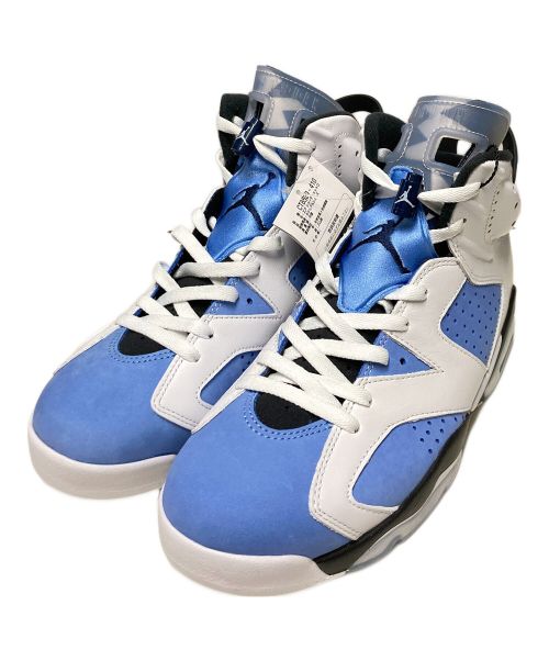 NIKE（ナイキ）NIKE (ナイキ) AIR JORDAN 6 RETRO ブルー×ホワイト サイズ:US10 未使用品の古着・服飾アイテム