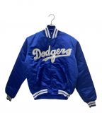 Diamond collection×STARTERダイアモンドコレクション×スターター）の古着「Dodgers スカジャン Diamond collection」｜ブルー