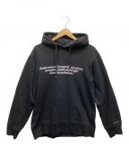 sacaiサカイ）の古着「Einstein Hoodie」｜ブラック