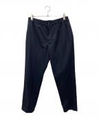 SOPH.ソフネット）の古着「WOOL TROPICAL TAPERED EASY PANTS」｜ブラック