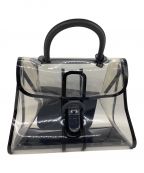 DELVAUX BRILLANT X-RAYデルヴォー）の古着「クリアトートバッグ DELVAUX BRILLANT X-RAY」｜クリア×ブラック