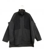 WHITE MOUNTAINEERINGホワイトマウンテ二アニング）の古着「ブルゾン WHITE MOUNTAINEERING 2024SS POLYESTER TAFFETA RAGLAN SLEEVE ZIP BLOUSON」｜ブラック