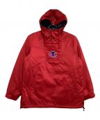 Champion×SUPREMEチャンピオン×シュプリーム）の古着「PULLOVER PARKA 18SSモデル」｜レッド