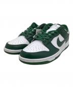 NIKEナイキ）の古着「ローカットスニーカー　DUNK LOW RETRO」｜グリーン×ホワイト