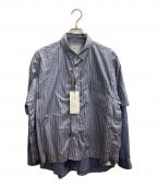 sacaiサカイ）の古着「Cotton Poplin L/S Shirt」｜ブルー