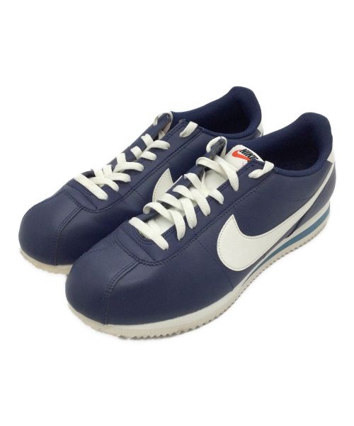 NIKE（ナイキ）NIKE (ナイキ) CORTEZ ネイビー×ホワイト サイズ:US11、UK10、FR45、cm29、BR43、CN290（2.5）の古着・服飾アイテム