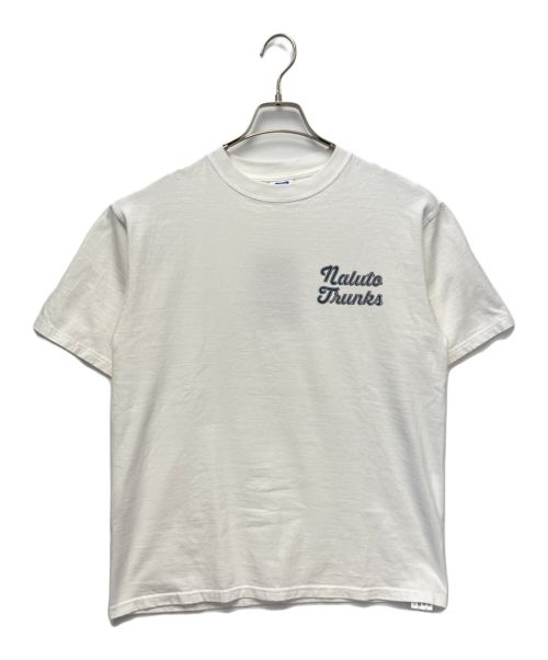 STANDARD CALIFORNIA（スタンダードカリフォルニア）STANDARD CALIFORNIA (スタンダートカルフォニア) Naluto Trunks (ナルトトランクス) プリントTシャツ ホワイト サイズ:MEDIUMの古着・服飾アイテム