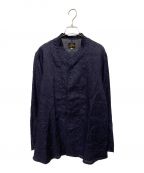 Needlesニードルズ）の古着「Oriental Button Stand Collar Coverall」｜ネイビー