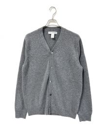 COMME des GARCONS SHIRT（コムデギャルソンシャツ）の古着「V-Neck Knit Cardigan/ウールカーディガン」｜グレー