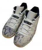 NIKEナイキ）の古着「Air Jordan 11 Low Snakeskin 