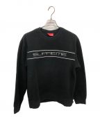 SUPREMEシュプリーム）の古着「Polartec Crewneck スウェット」｜ブラック