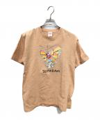 SUPREME×MARK GONZALESシュプリーム×マーク・ゴンザレス）の古着「ゴンズ バタフライ プリントTシャツ／GONZ BUTTER FLY TEE SHIRTS」｜ベージュ