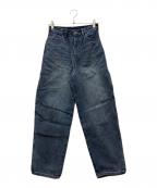 Spick and Spanスピックアンドスパン）の古着「51/2 CURVE LINE DENIM」｜ブルー