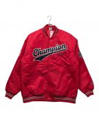 Championチャンピオン）の古着「スナップジャケット」｜レッド