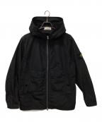 STONE ISLANDストーンアイランド）の古着「Micro Reps Hooded Jacket」｜ブラック