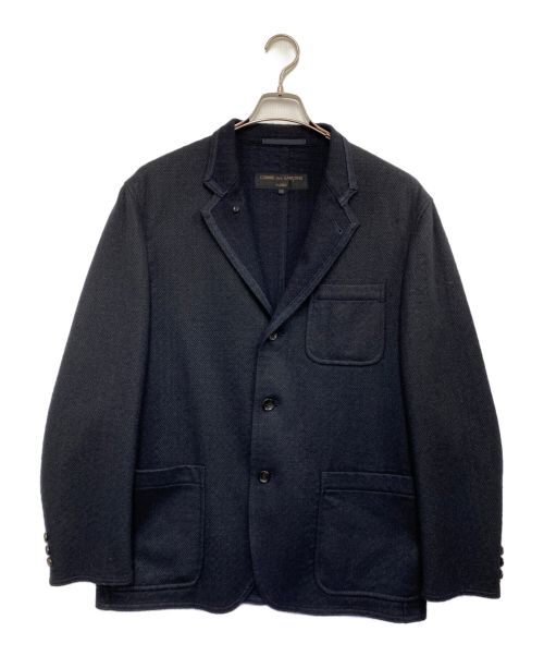 COMME des GARCONS HOMME（コムデギャルソン オム）COMME des GARCONS HOMME (コムデギャルソン オム) テーラードジャケット ブラック サイズ:Ｍの古着・服飾アイテム