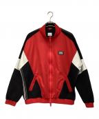 BURBERRY LONDONバーバリーロンドン）の古着「england track jersey jacket（イングランド トラック ジャージー ジャケット）」｜レッド