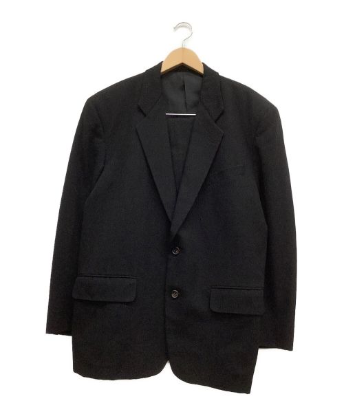 COMME des GARCONS HOMME PLUS（コムデギャルソンオムプリュス）COMME des GARCONS HOMME PLUS (コムデギャルソンオムプリュス) セットアップスーツ ブラック サイズ:Sの古着・服飾アイテム