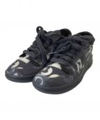 NIKE×COMME des GARCONSナイキ×コムデギャルソン）の古着「DUNK LOW MONOGRAM PRINT」｜ブラック