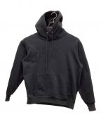 WIND AND SEAウィンダンシー）の古着「SEA RHINE STONE HOODIE」｜ブラック