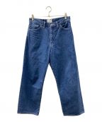 WTAPSダブルタップス）の古着「BLUES STRAIGHT TROUSERS COTTON.DENIM」｜インディゴ