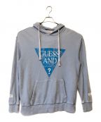 GUESS×WIND AND SEAゲス×ウィンダンシー）の古着「プルオーバーパーカー」｜ブルー