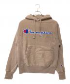 Champion REVERSE WEAVEチャンピオン リバース ウィーブ）の古着「プルオーバーパーカー」｜ベージュ