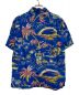 Sun Surf (サンサーフ) レーヨン半袖アロハ ネイビー サイズ:SIZE S：11000円