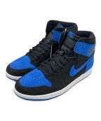 NIKEナイキ）の古着「AIR JORDAN 1 RETRO HIGH OG」｜ブルー×ブラック