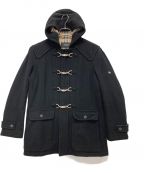 BURBERRY BLACK LABELバーバリーブラックレーベル）の古着「ダッフルコート」｜ブラック