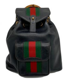 GUCCI（グッチ）の古着「リュック」｜ブラック