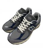 NEW BALANCEニューバランス）の古着「NEW BALANCE　スニーカー」｜グレー×ネイビー