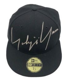 YOHJI YAMAMOTO×New Era（ヨウジヤマモト×ニューエラ）の古着「59FIFTY YY LOGO CAP」｜ブラック