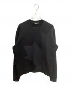 DSQUARED2ディースクエアード）の古着「MEGALEAF COOL SWEATER」｜ブラック