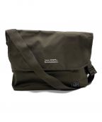 Herschel Supply×WTAPSハーシェルサプライ×ダブルタップス）の古着「メッセンジャーバッグ」｜グリーン