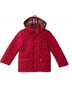 BURBERRY CHILDRENバーバリー チルドレン）の古着「キルティングジャケット」｜レッド